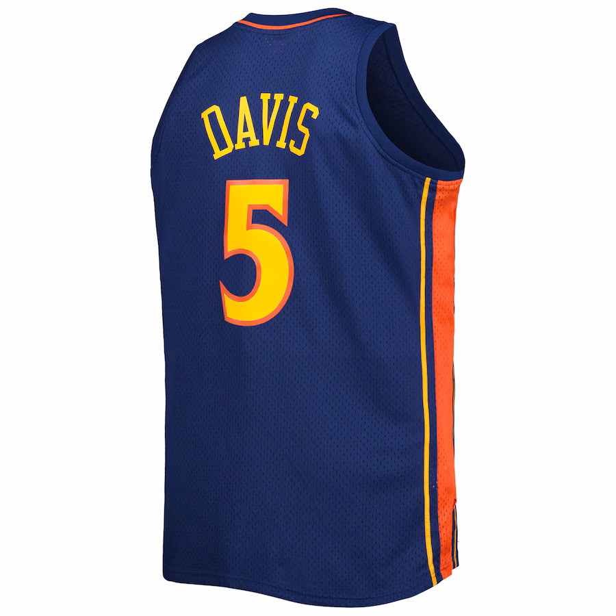 Maillot Baron Davis Warriors Mitchell & Ness 2004/05 Retro HWC
