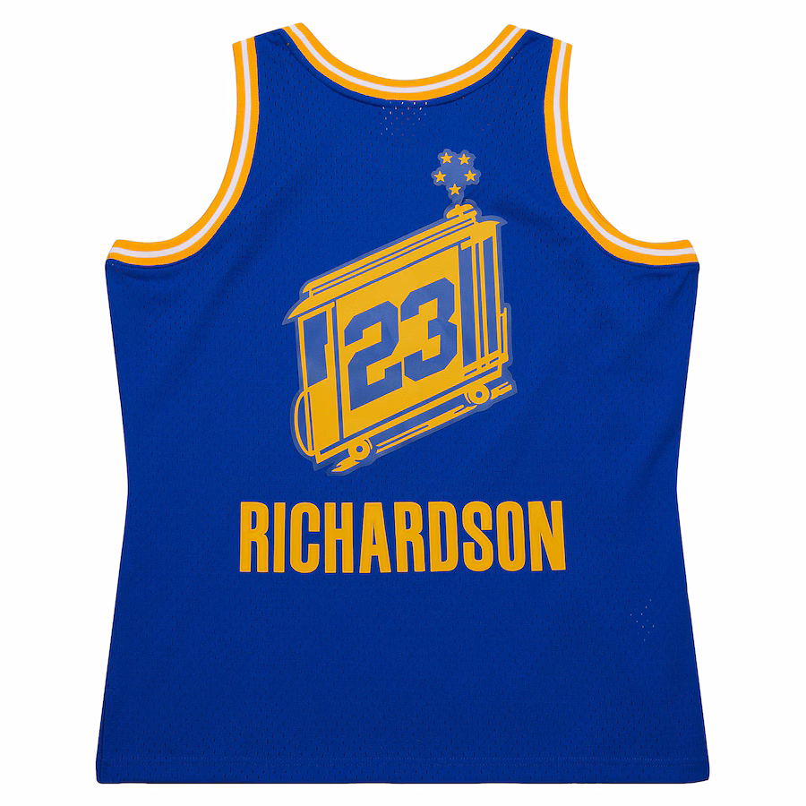 Maillot Jason Richardson Warriors Mitchell & Ness 2004/05 Retro HWC