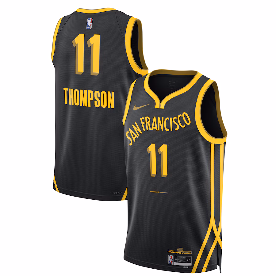 Canotta Basket Klay Thompson Warriors City Edition 2023/24 Unisex