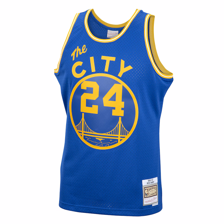 Rick Barry Warriors Mitchell & Ness 1966/67 HWC Retro Trikot