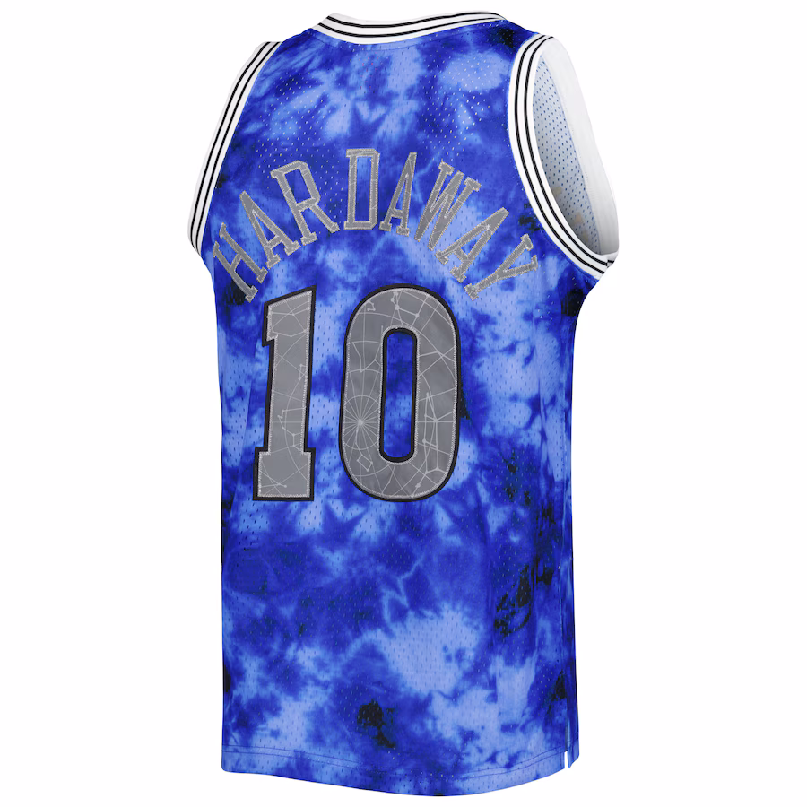 Tim Hardaway, Golden State Warriors, 1990/91 Galaxy Jersey, Blau