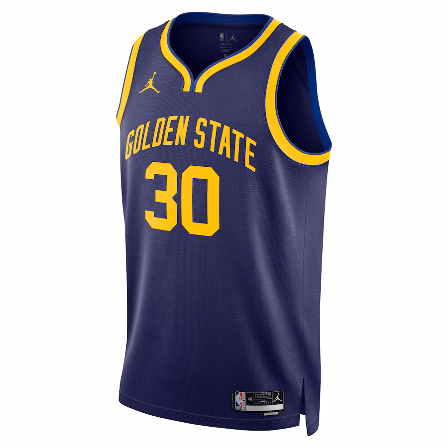 Stephen Curry, Golden State Warriors, Édition Statement Unisexe, Bleu Marine