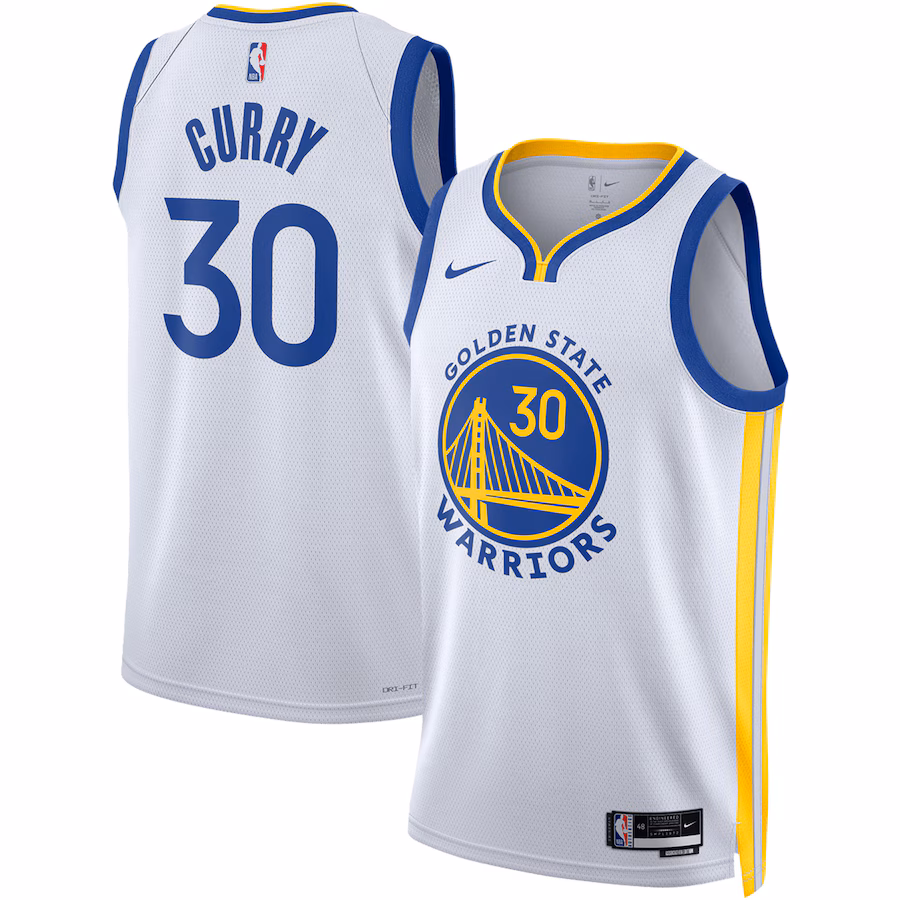 Maillot Stephen Curry Warriors Association Edition (Mixte)