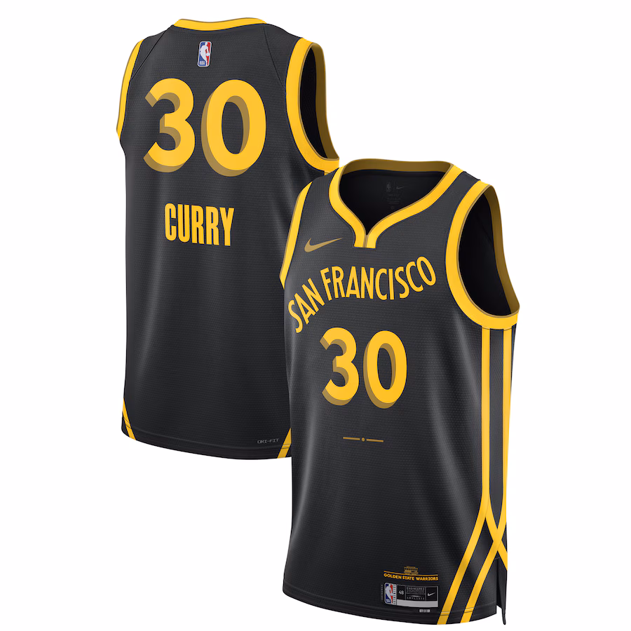 Canotta Basket Stephen Curry Warriors City Edition 2023/24 Unisex