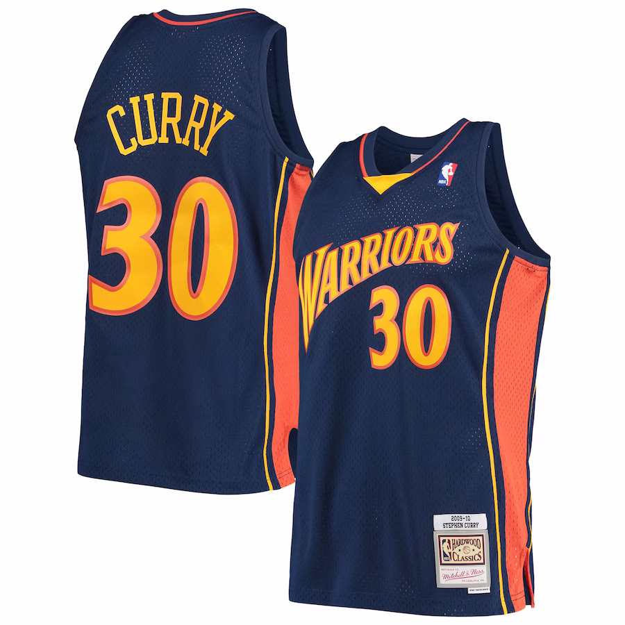Stephen Curry, Golden State Warriors, Marineblau