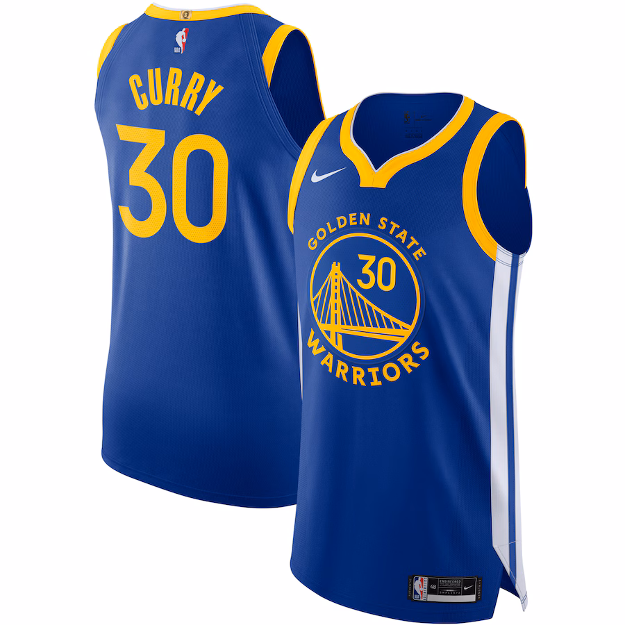 Stephen Curry, Golden State Warriors, Icon Edition, Royal Blau