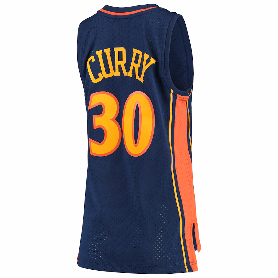 Maillot Stephen Curry Warriors 2009-10 Femme Hardwood Classics