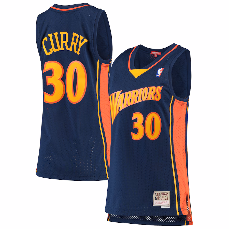Maillot Stephen Curry Warriors 2009-10 Femme Hardwood Classics