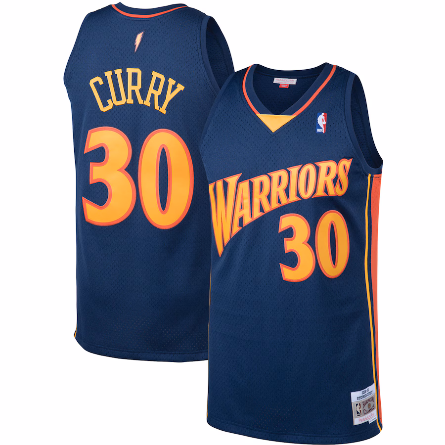 Stephen Curry, Golden State Warriors, 2009/10, Navyblau