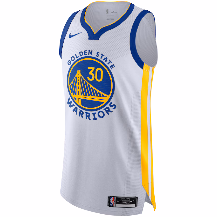 Stephen Curry, Golden State Warriors, Association Edition, Weiß