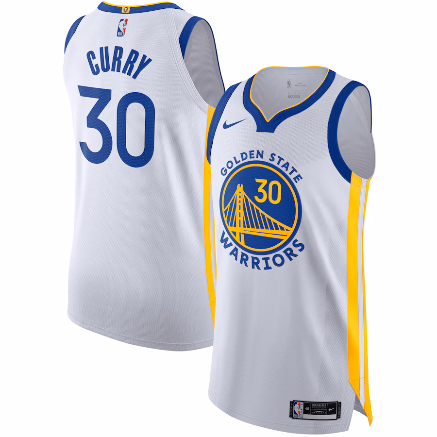 Stephen Curry, Golden State Warriors, Association Edition, Weiß