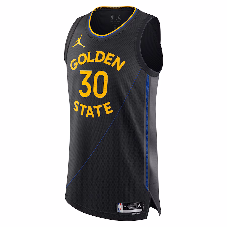 Stephen Curry, Golden State Warriors, Édition Déclaration 2024/25, Noir