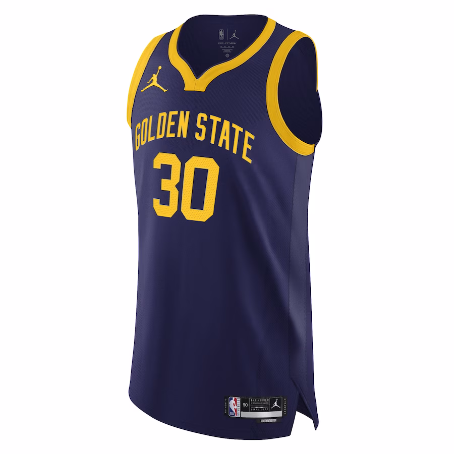 Stephen Curry Warriors Jordan Statement Edition Trikot
