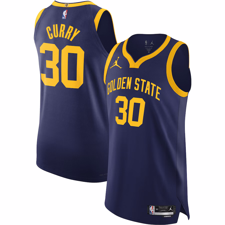 Stephen Curry Warriors Jordan Statement Edition Trikot