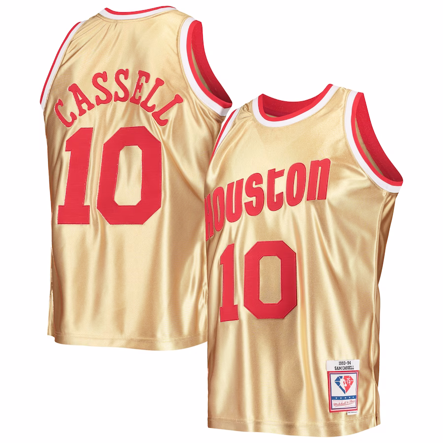 Maglia Retrò Houston Rockets Cassell 75 Anniversario 1993/94