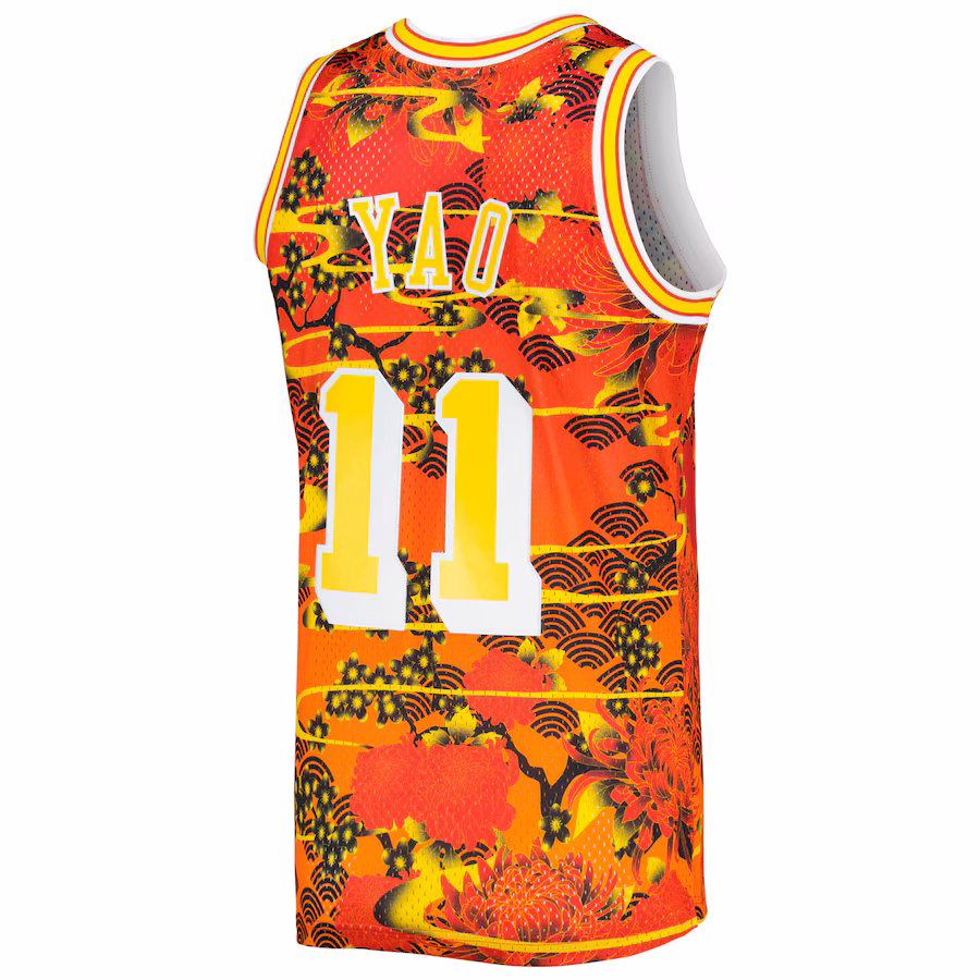 Yao Ming Houston Rockets Trikot 2004/05 - Mondneujahr Edition