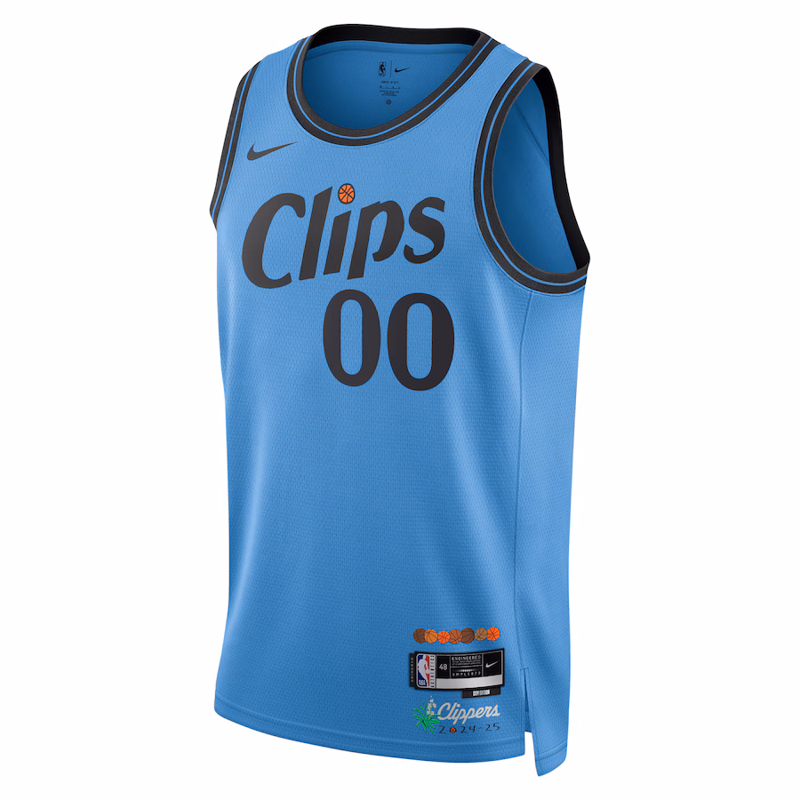 Los Angeles Clippers, City Edition 2024/25, Lichtblau