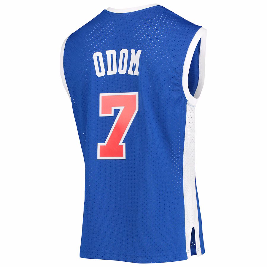 Lamar Odom, Los Angeles Clippers, 2002/03, Bleu Marine