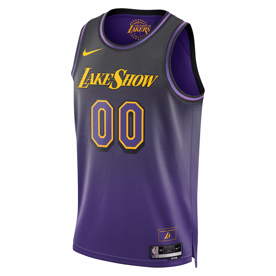 Los Angeles Lakers, Unisex, Maßgeschneidertes Trikot 2024/25, City Edition, Lila