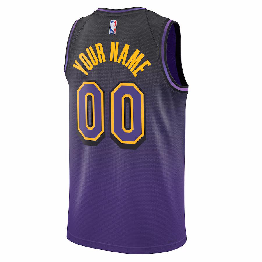 Los Angeles Lakers, Unisex, Maßgeschneidertes Trikot 2024/25, City Edition, Lila