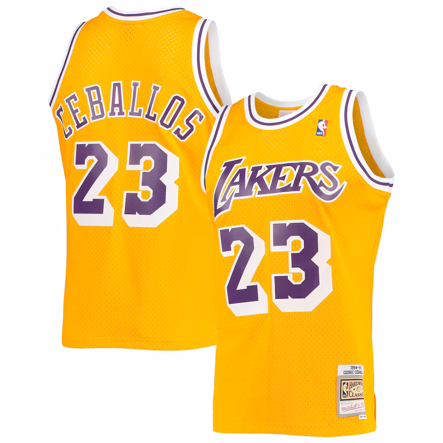 Cedric Ceballos, Los Angeles Lakers, 1994/95 Classic Edition, Gold
