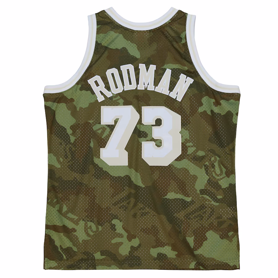 Dennis Rodman, Los Angeles Lakers, Maglia Verde Fantasma 1998/99, Camuffo