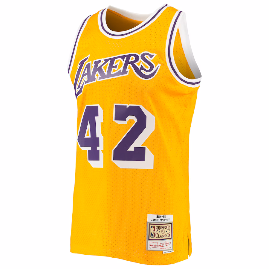 James Worthy, Los Angeles Lakers, 1984/85 Classic Edition, Gold