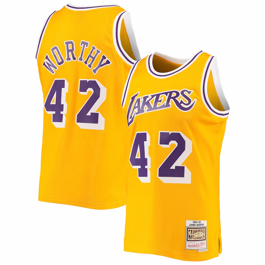 James Worthy, Los Angeles Lakers, 1984/85 Classic Edition, Gold