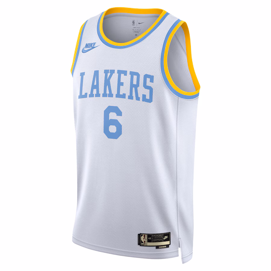 LeBron James, Los Angeles Lakers, Edición Clásica, Blanco