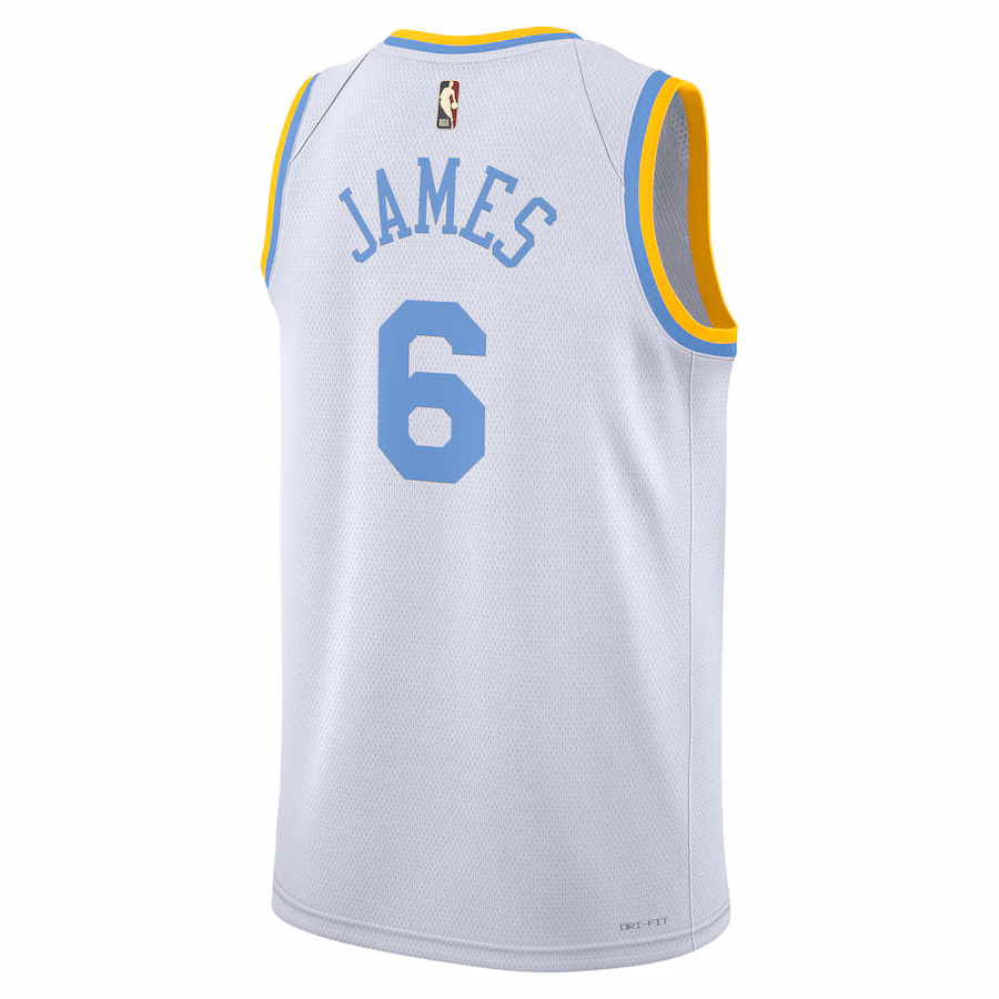 LeBron James, Los Angeles Lakers, Edición Clásica, Blanco