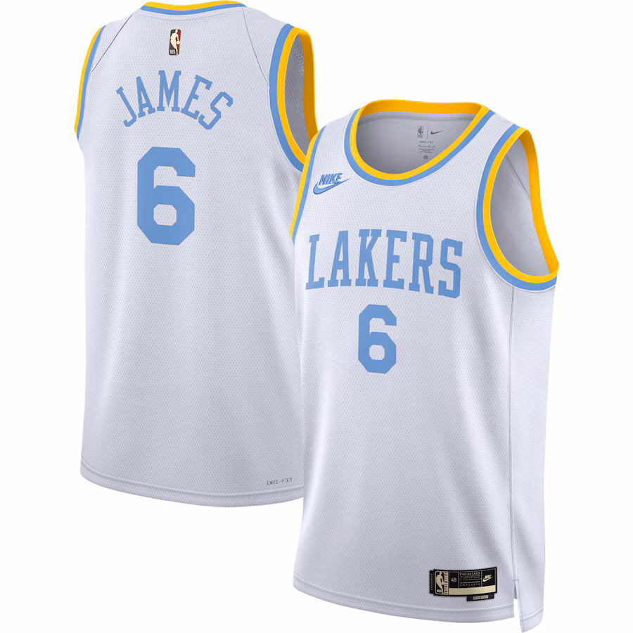 LeBron James, Los Angeles Lakers, Edición Clásica, Blanco