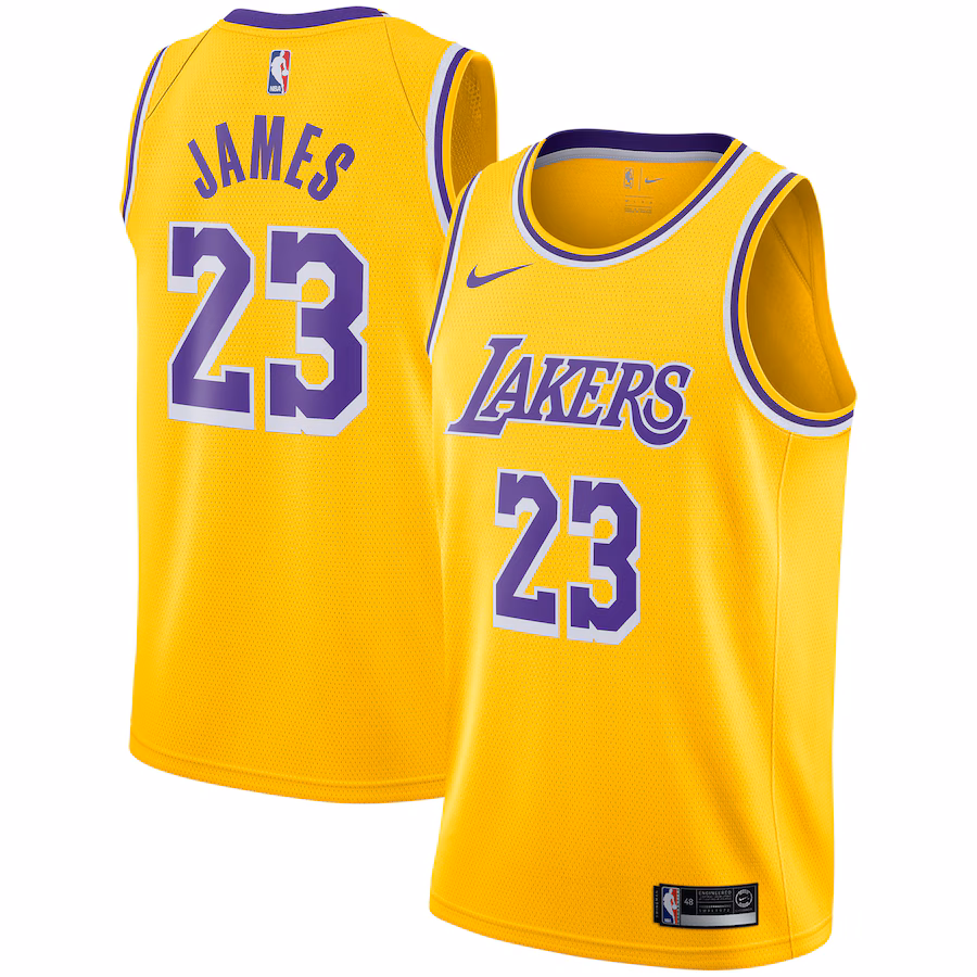 Camiseta LeBron James Los Angeles Lakers Icon Edition