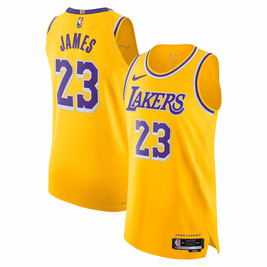 LeBron James, Los Angeles Lakers, Edición Icónica, Oro