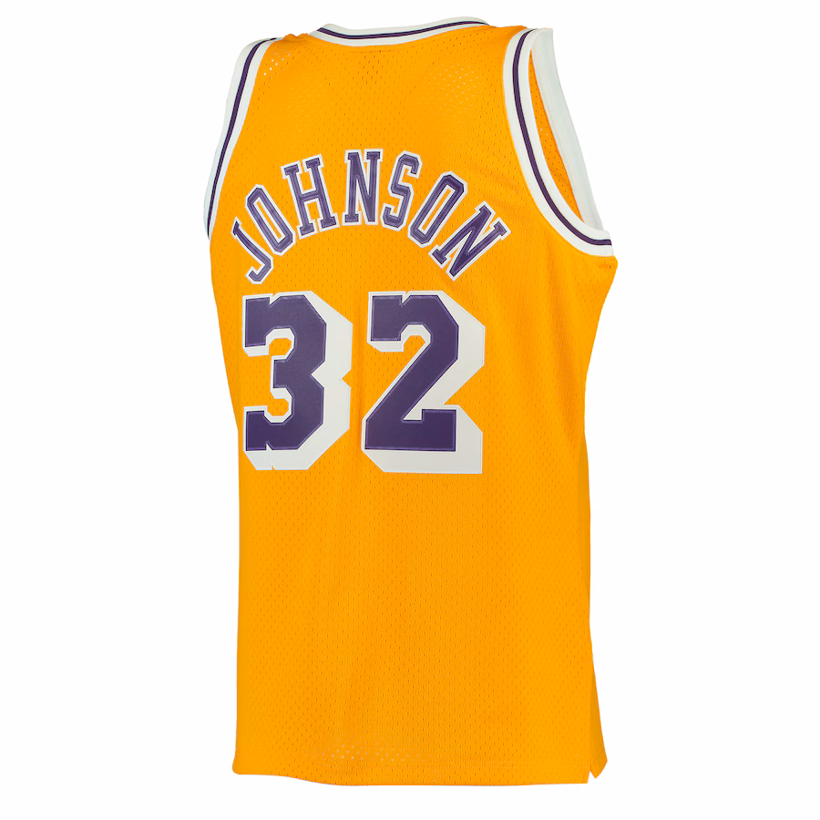 Magic Johnson, Los Angeles Lakers, 1984/85 Hardwood Classics, Oro