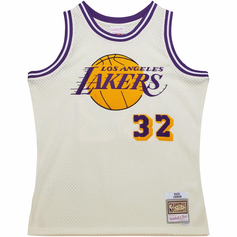 Magic Johnson, Los Angeles Lakers, Weiß