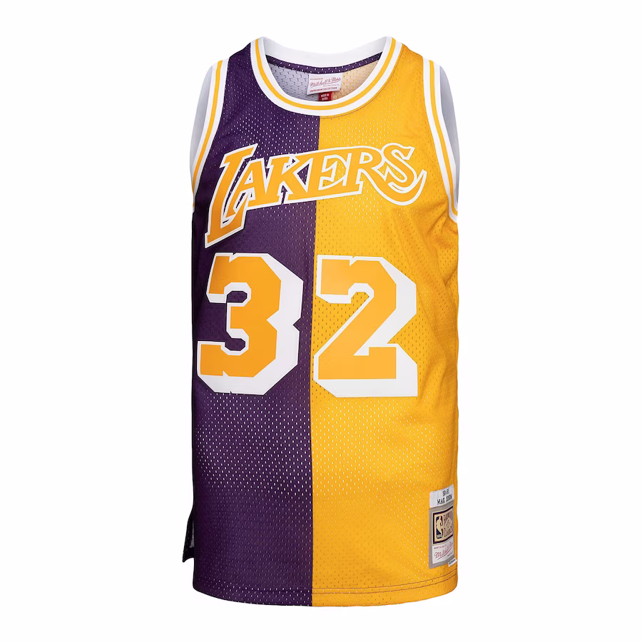 Magic Johnson, Los Angeles Lakers, 1984/85, Viola/Oro