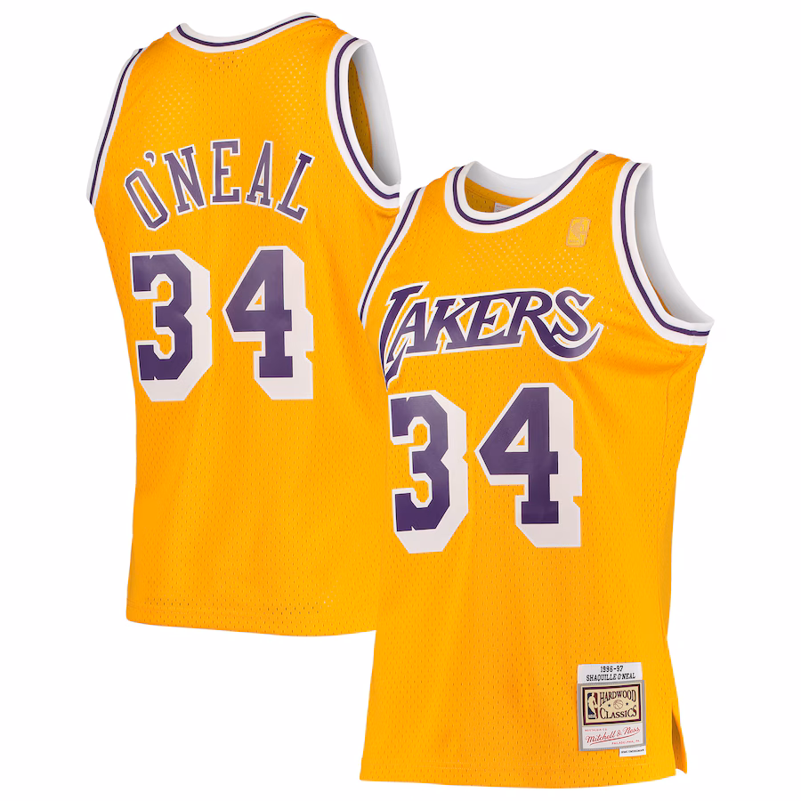 Shaquille O'Neal, Los Angeles Lakers, 1996/97, Klassisch, Gold