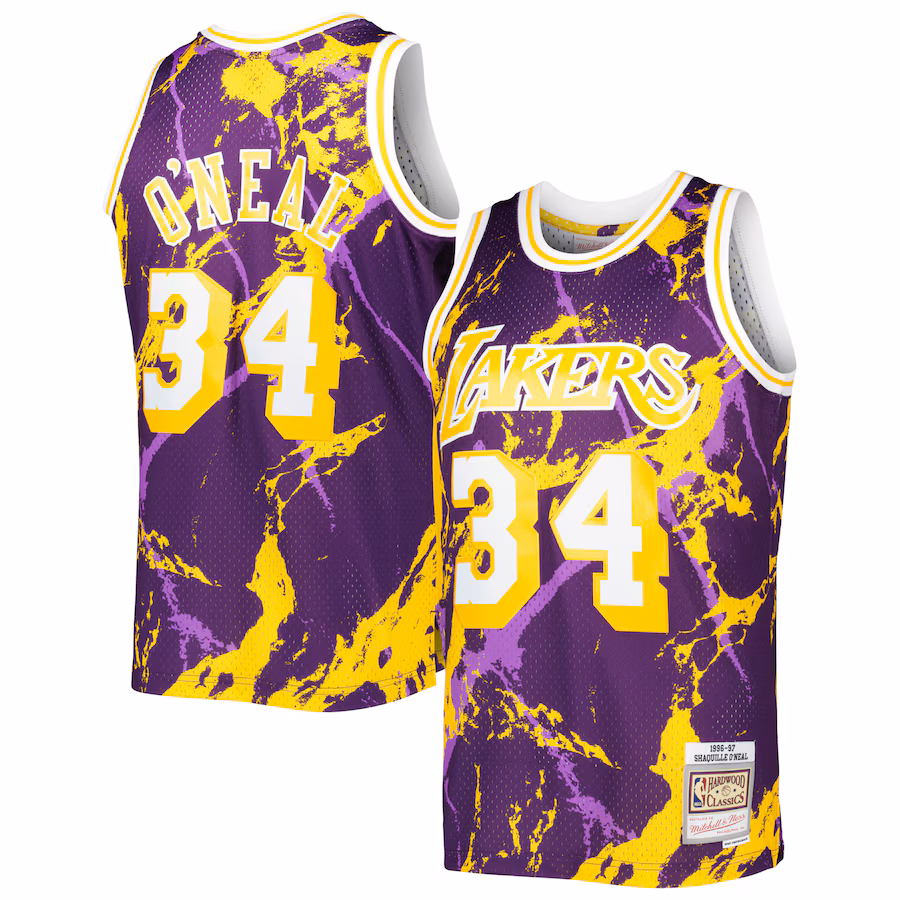 Shaquille O'Neal, Los Angeles Lakers, 1996/97 Classic Marble, Purple