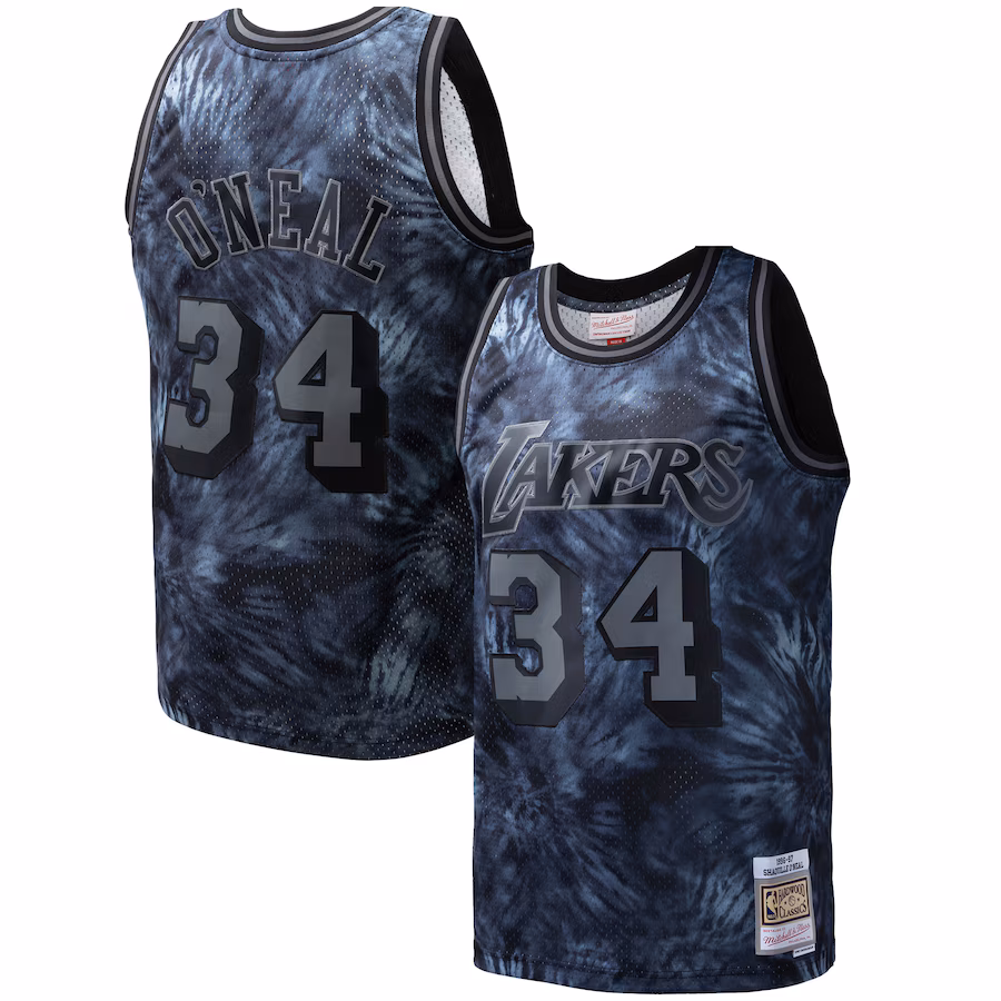 Shaquille O'Neal, Los Angeles Lakers, 1996/97 Tie-Dye, Black
