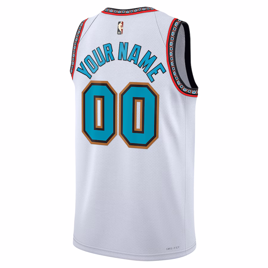 Memphis Grizzlies, Klassische Edition, Weiß