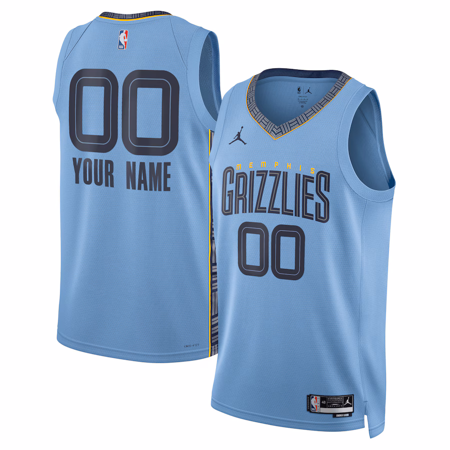 Memphis Grizzlies Edizione Statement 2022/23, Blu