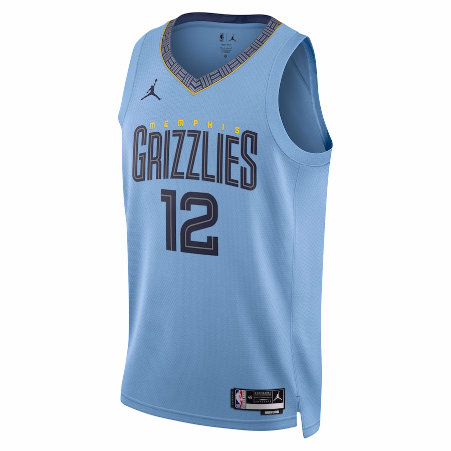 Ja Morant, Memphis Grizzlies, Statement Edition, Light Blue