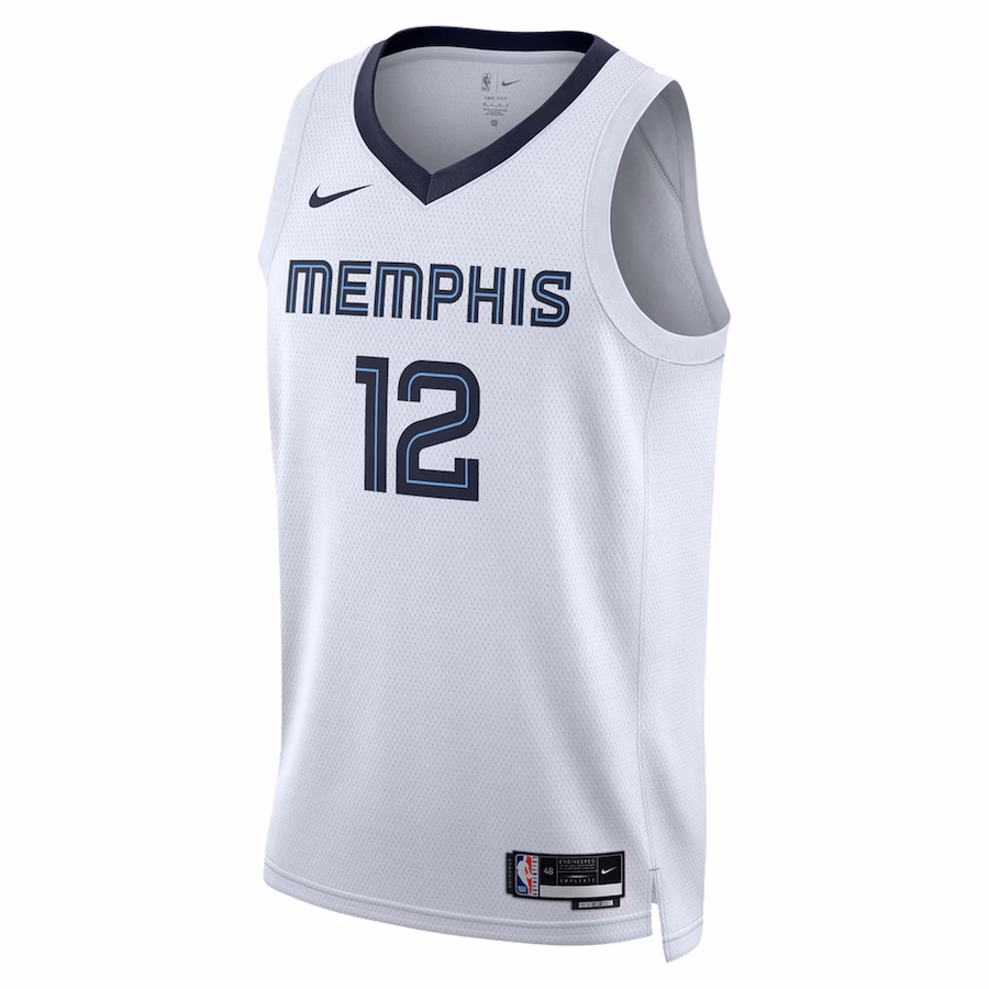 Ja Morant, Memphis Grizzlies, Association-Edition, Weiß