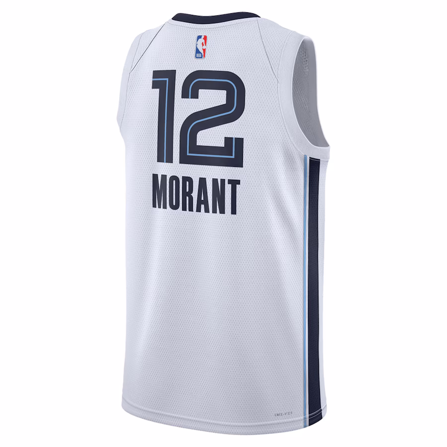 Ja Morant, Memphis Grizzlies, Association-Edition, Weiß