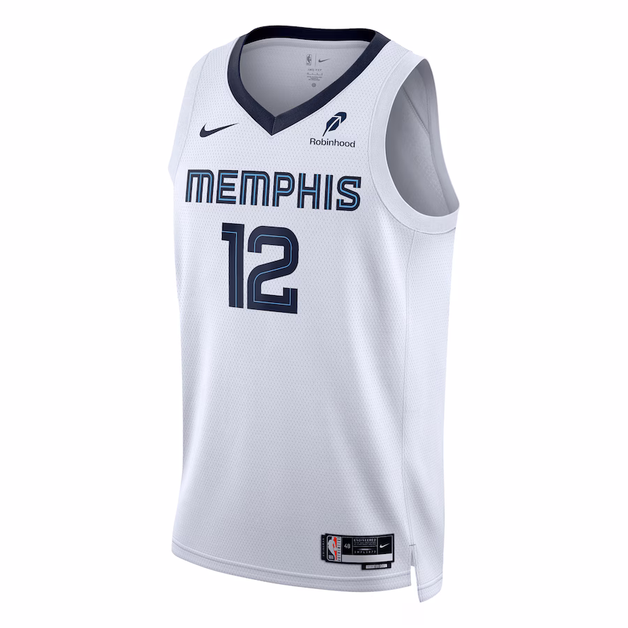 Ja Morant, Memphis Grizzlies, Association-Edition, Weiß
