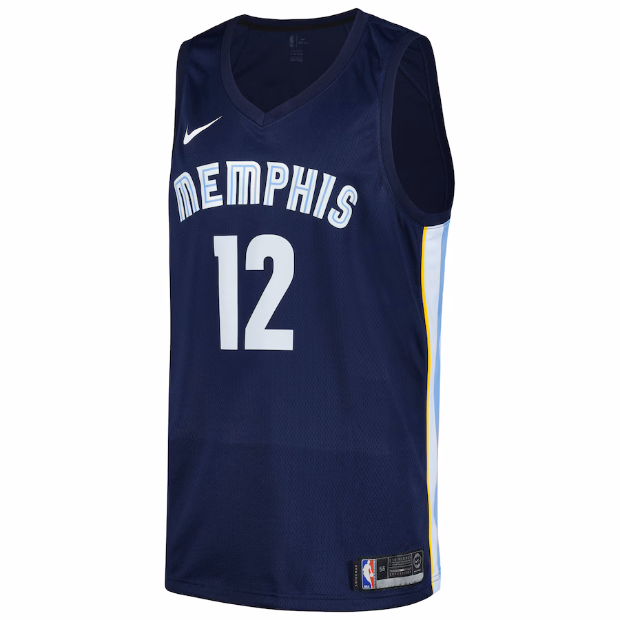 Ja Morant, Memphis Grizzlies, Ikonen-Edition, Marineblau