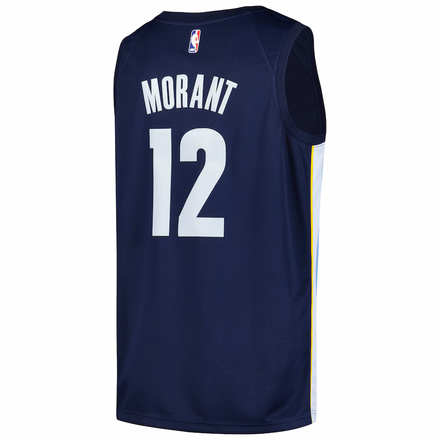 Ja Morant, Memphis Grizzlies, Ikonen-Edition, Marineblau