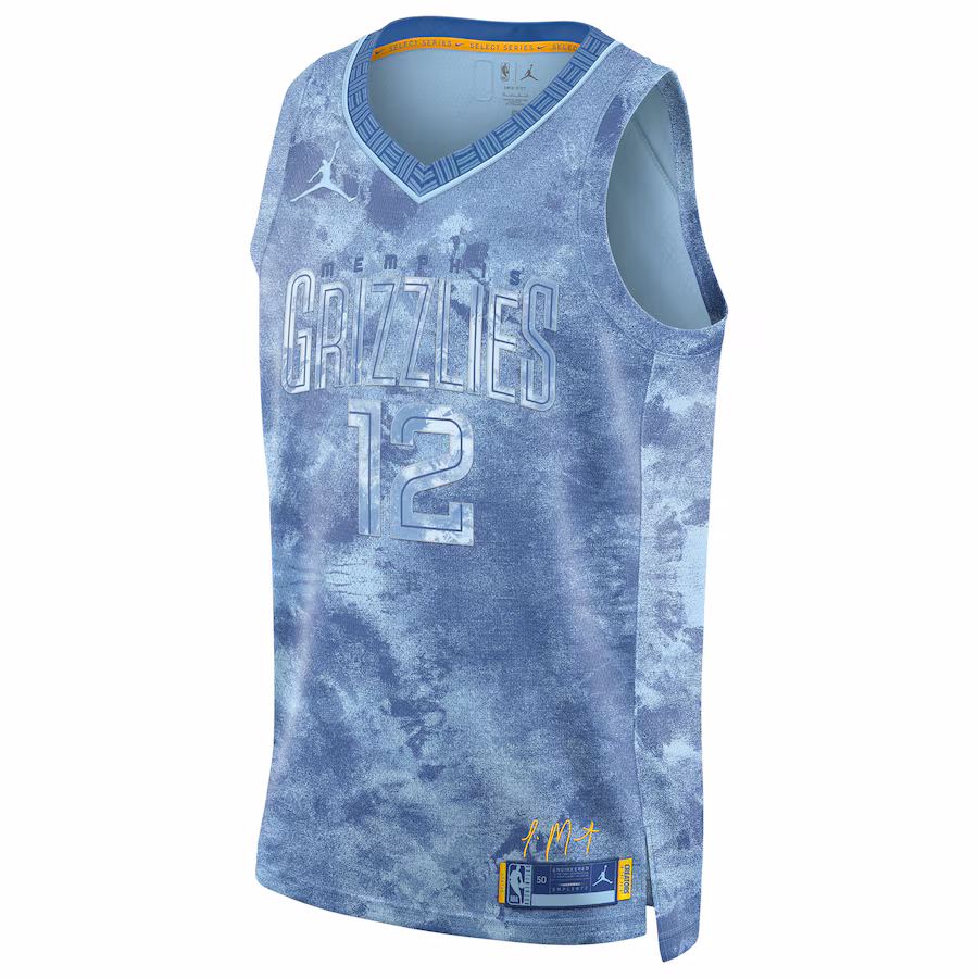 Ja Morant, Memphis Grizzlies, Swingman, Hellblau