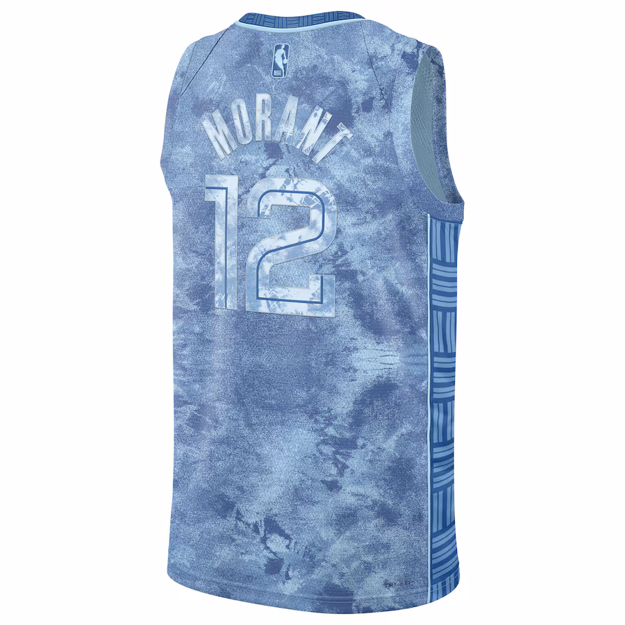 Ja Morant, Memphis Grizzlies, Swingman, Hellblau