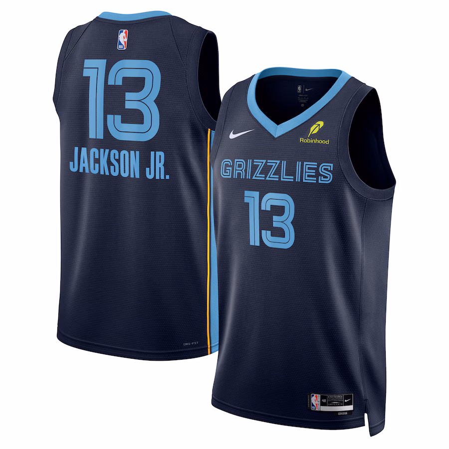 Jaren Jackson Jr., Memphis Grizzlies, Icon-Edition, Marineblau